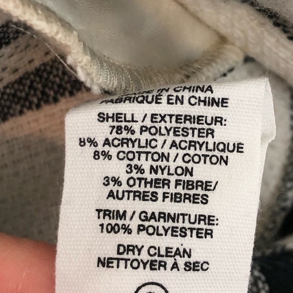 Avec Les Filles Plaid Shacket Button Down Shirt Jacket - Picture 6 of 7